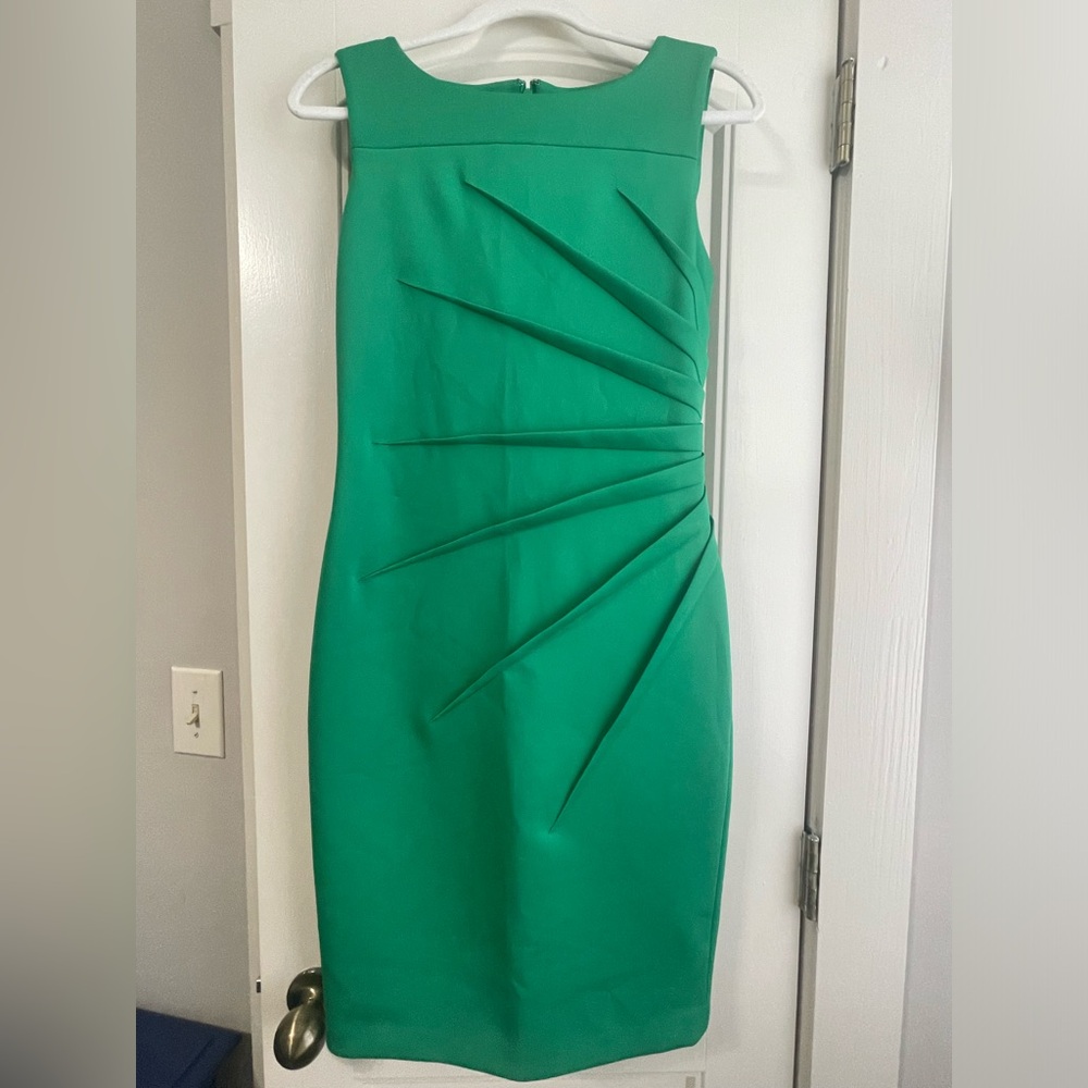 Beautiful Kelly Green Calvin Klein Dress